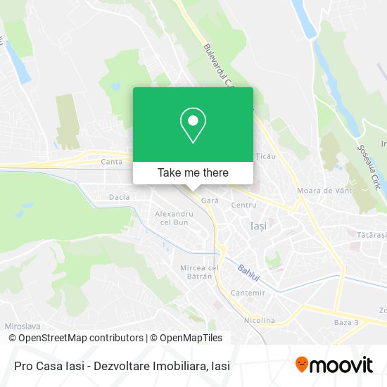Pro Casa Iasi - Dezvoltare Imobiliara map