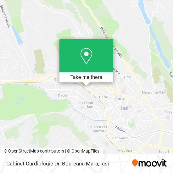 Cabinet Cardiologie Dr. Boureanu Mara map