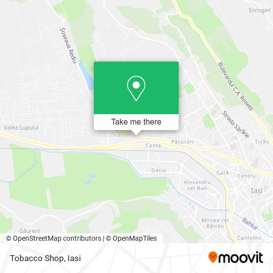 Tobacco Shop map