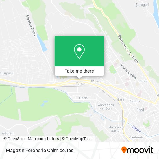 Magazin Feronerie Chimice map