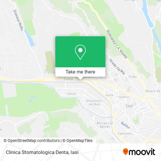 Clinica Stomatologica Denta map