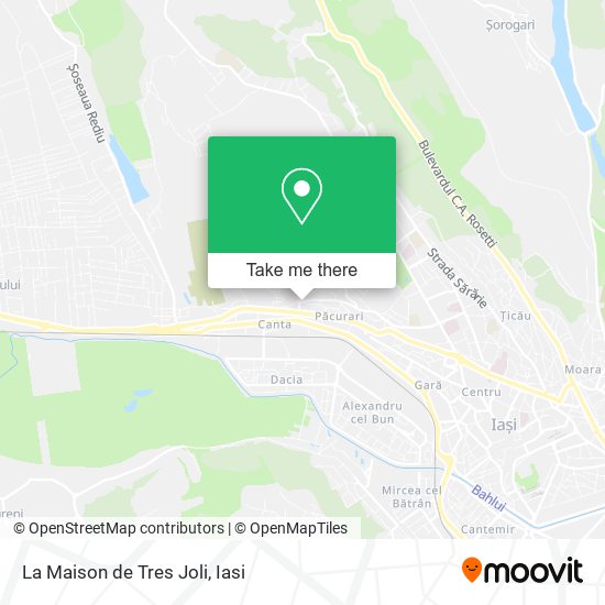 La Maison de Tres Joli map