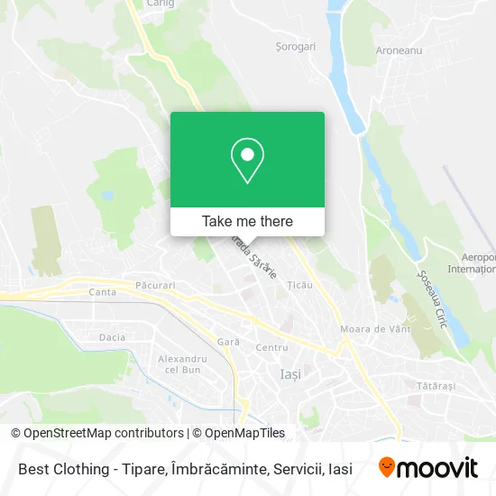 Best Clothing - Tipare, Îmbrăcăminte, Servicii map