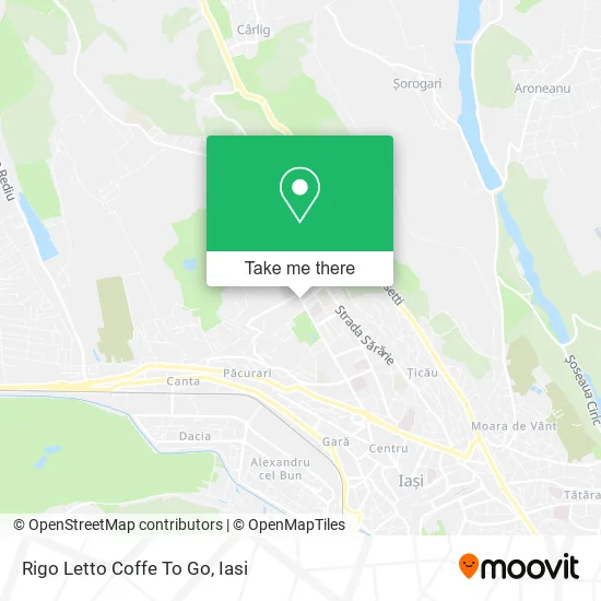 Rigo Letto Coffe To Go map