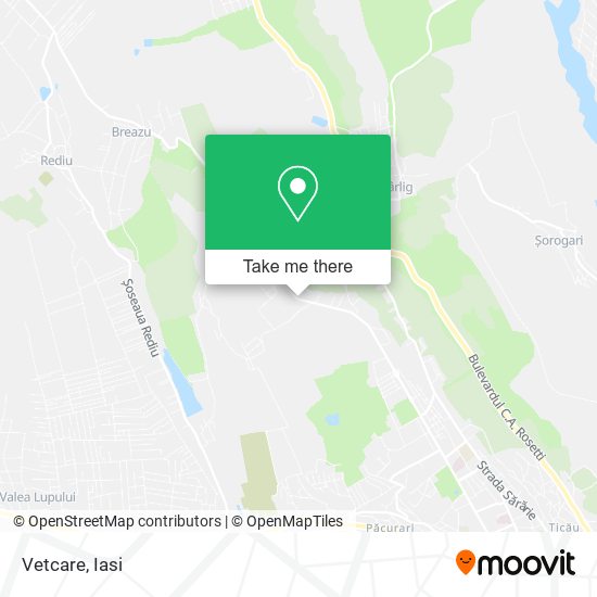 Vetcare map