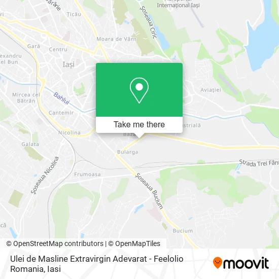 Ulei de Masline Extravirgin Adevarat - Feelolio Romania map