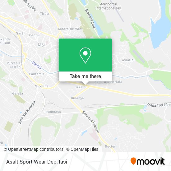 Asalt Sport Wear Dep map