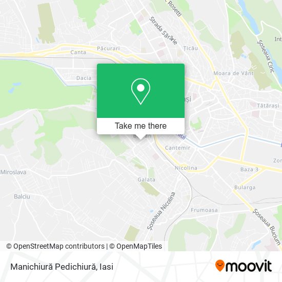 Manichiură Pedichiură map