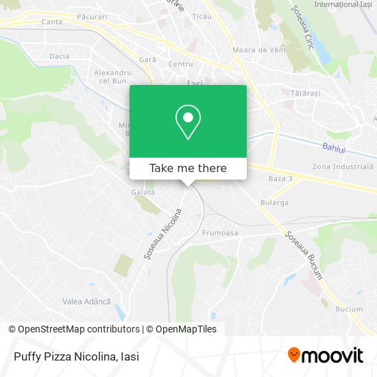 Puffy Pizza Nicolina map