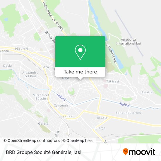 BRD Groupe Société Générale map
