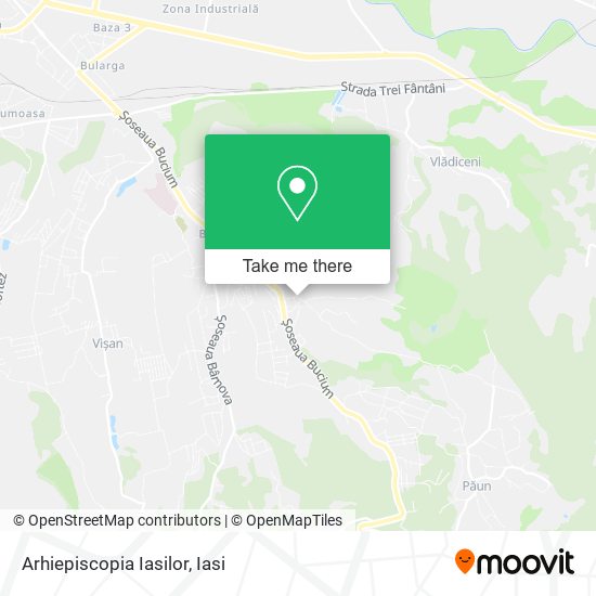 Arhiepiscopia Iasilor map