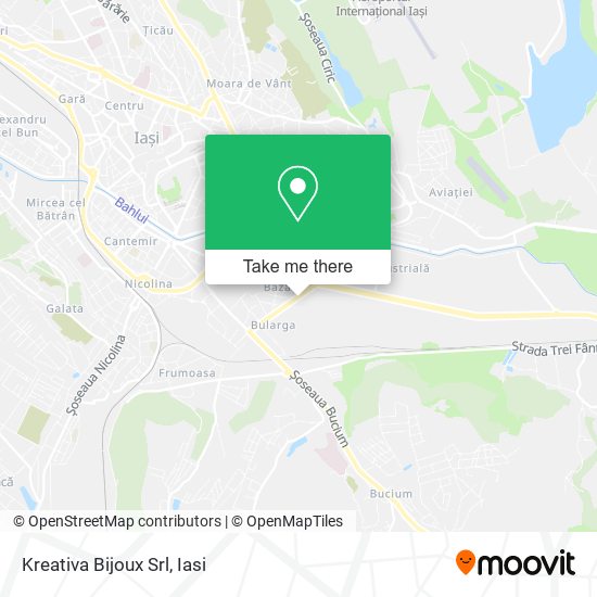 Kreativa Bijoux Srl map