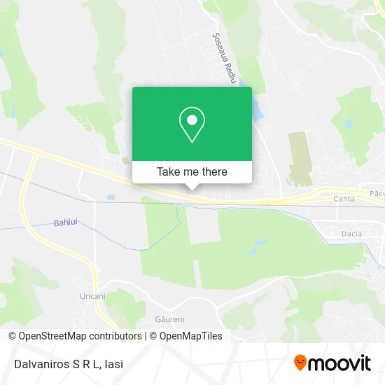 Dalvaniros S R L map