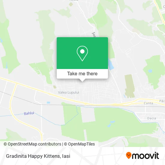 Gradinita Happy Kittens map