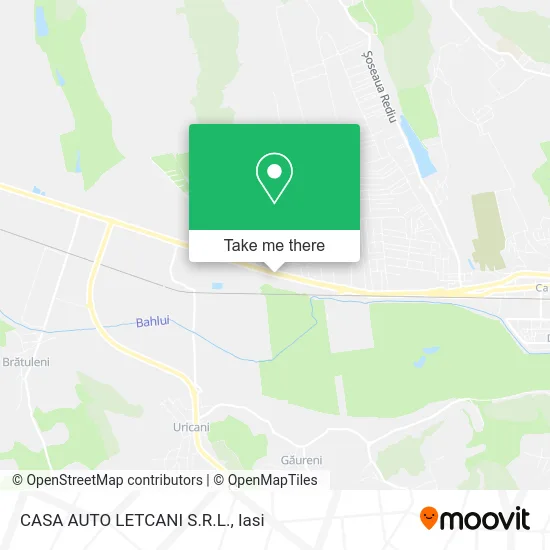 CASA AUTO LETCANI S.R.L. map