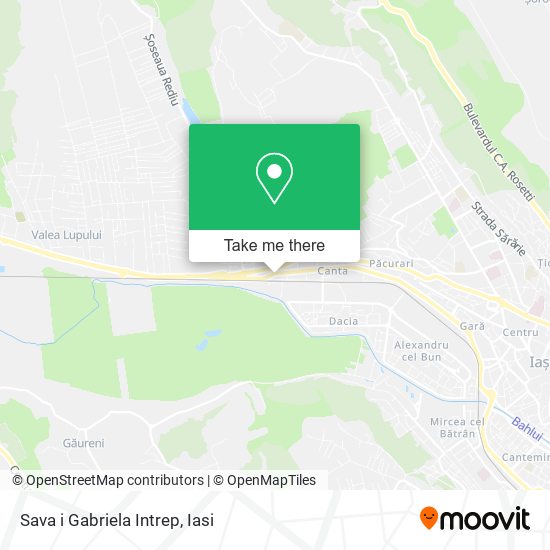 Sava i Gabriela Intrep map