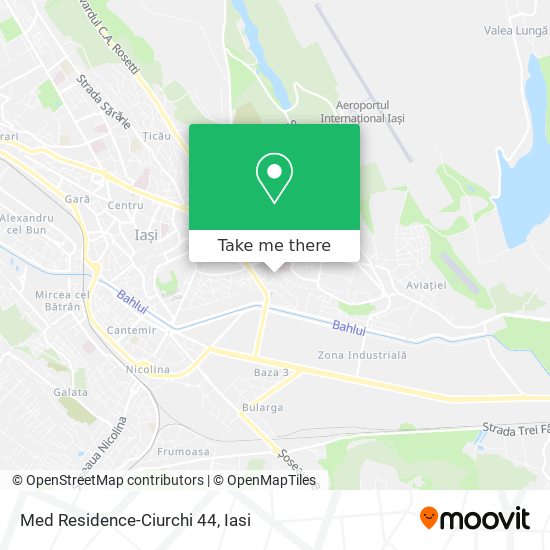 Med Residence-Ciurchi 44 map