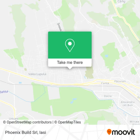 Phoenix Build Srl map