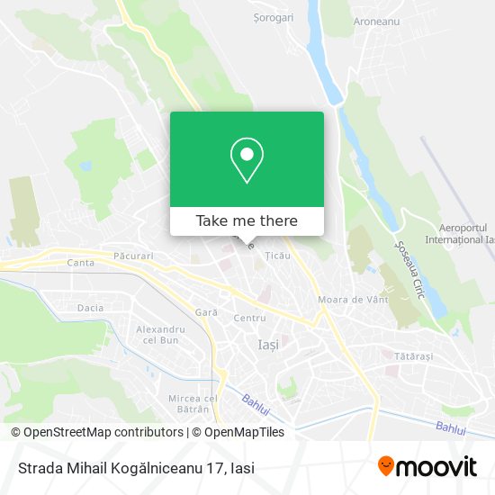 Strada Mihail Kogălniceanu 17 map
