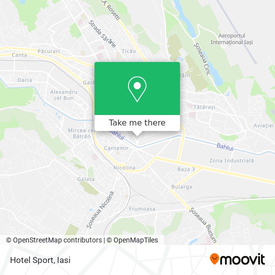 Hotel Sport map