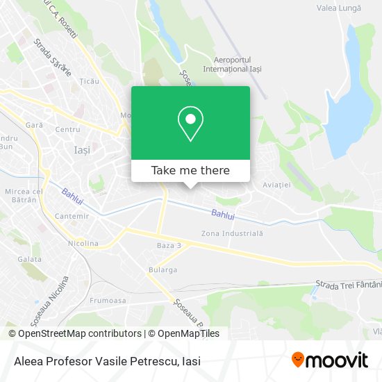 Aleea Profesor Vasile Petrescu map
