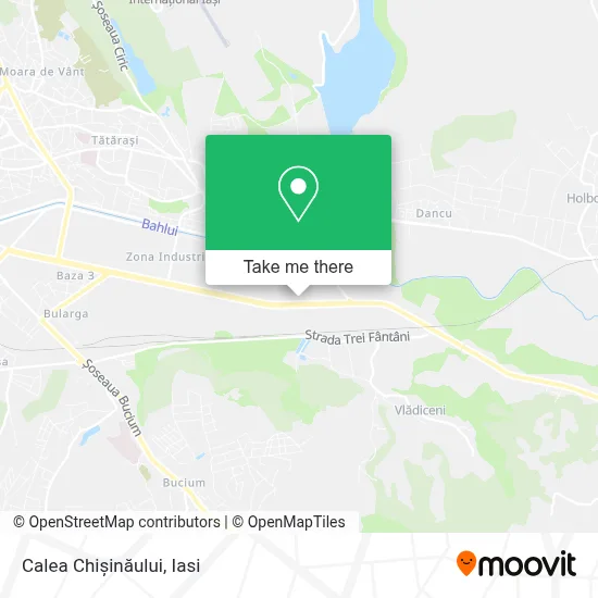 Calea Chișinăului map