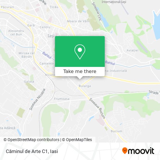Căminul de Arte C1 map