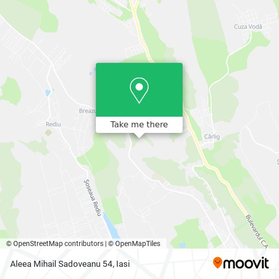 Aleea Mihail Sadoveanu 54 map