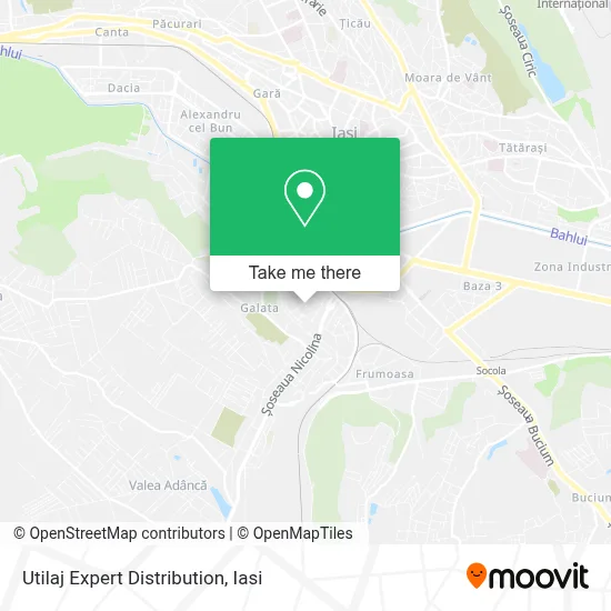 Utilaj Expert Distribution map