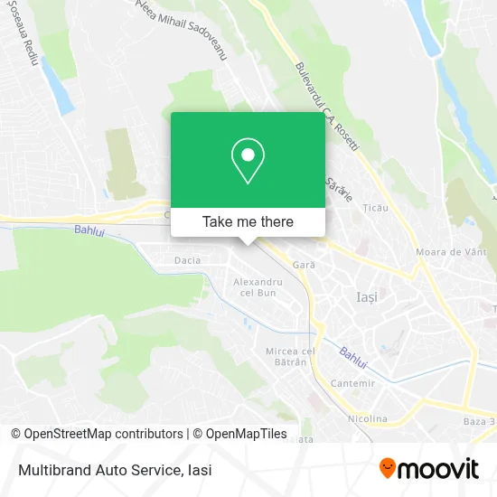 Multibrand Auto Service map