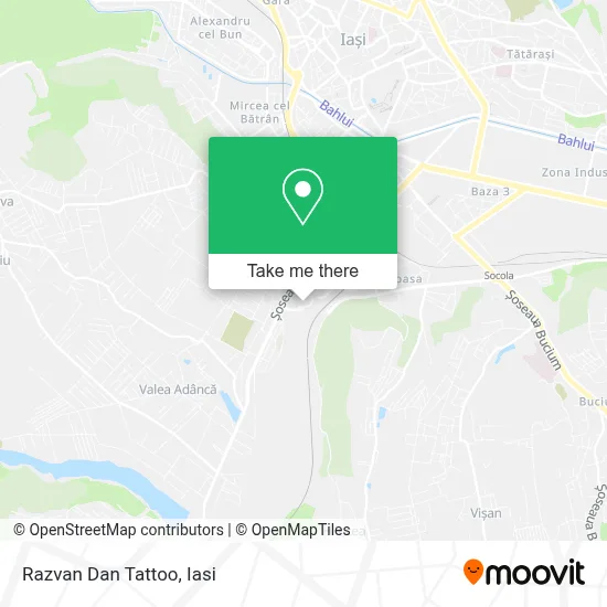 Razvan Dan Tattoo map