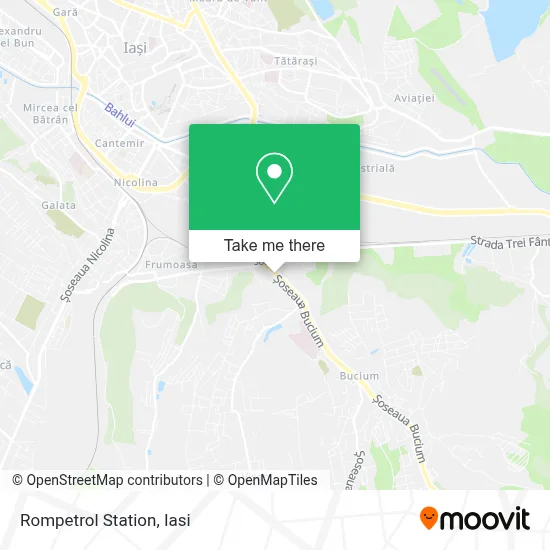 Rompetrol Station map