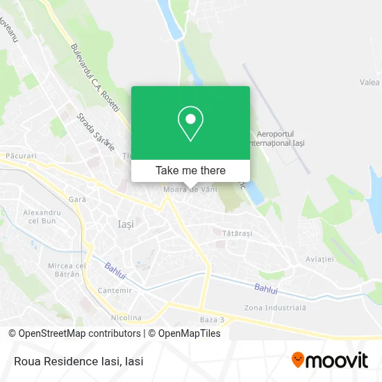 Roua Residence Iasi map