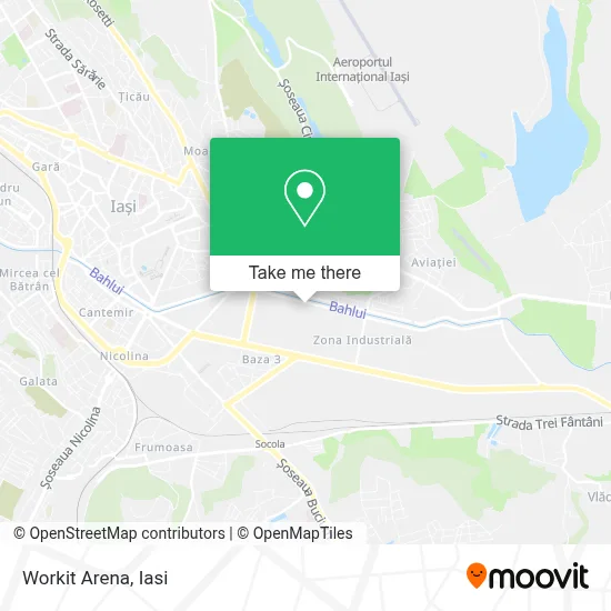 Workit Arena map