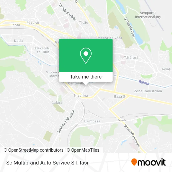 Sc Multibrand Auto Service Srl map