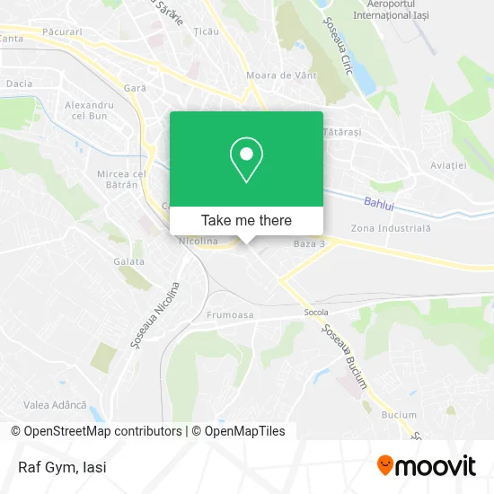 Raf Gym map