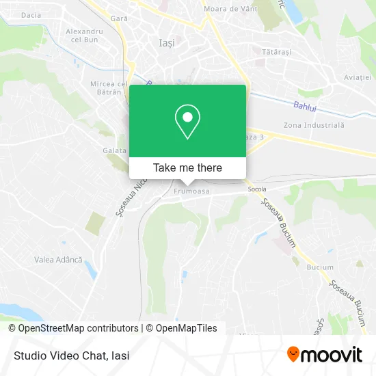 Studio Video Chat map