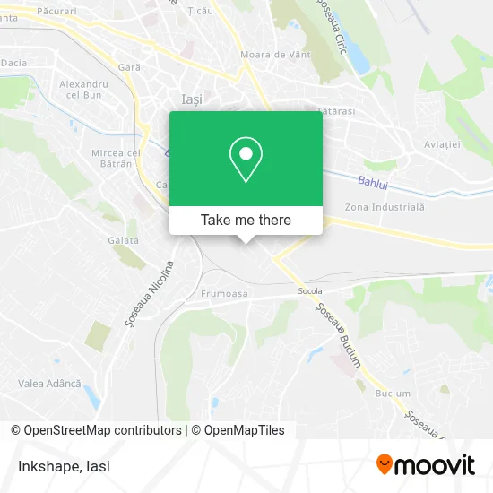 Inkshape map