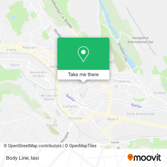 Body Line map