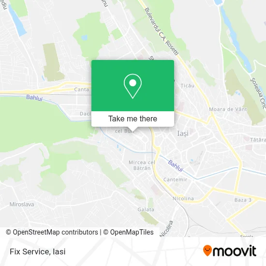 Fix Service map