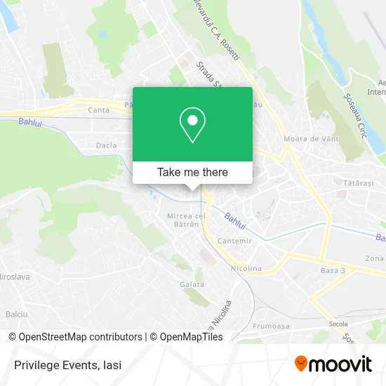 Privilege Events map