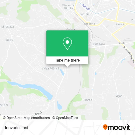Inovado map