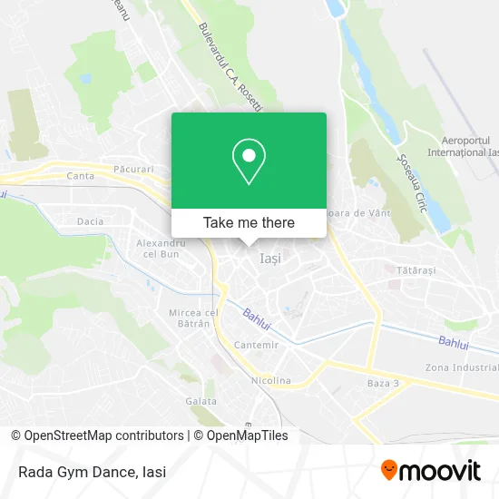 Rada Gym Dance map