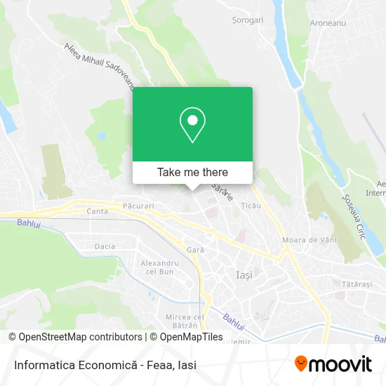 Informatica Economică - Feaa map