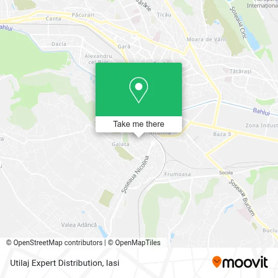 Utilaj Expert Distribution map