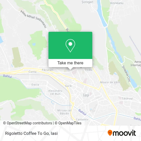 Rigoletto Coffee To Go map