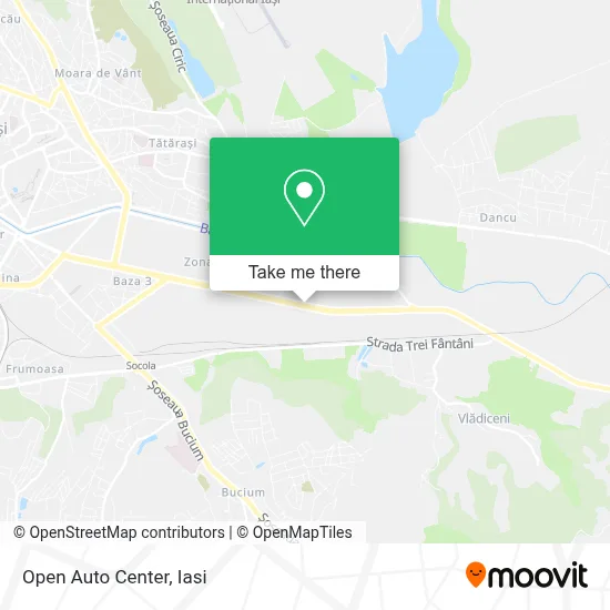 Open Auto Center map