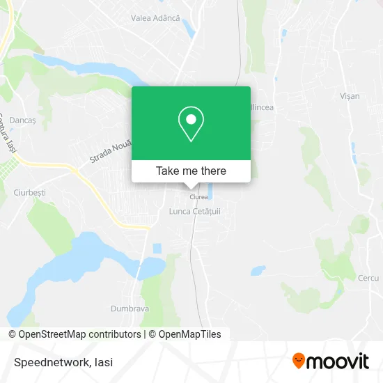Speednetwork map