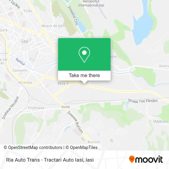 Ria Auto Trans - Tractari Auto Iasi map