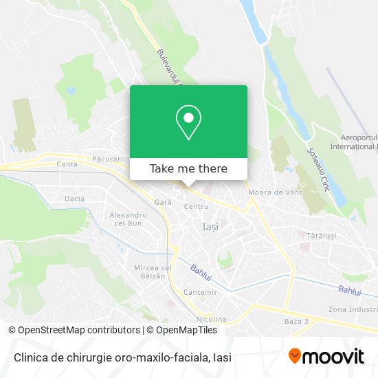 Clinica de chirurgie oro-maxilo-faciala map